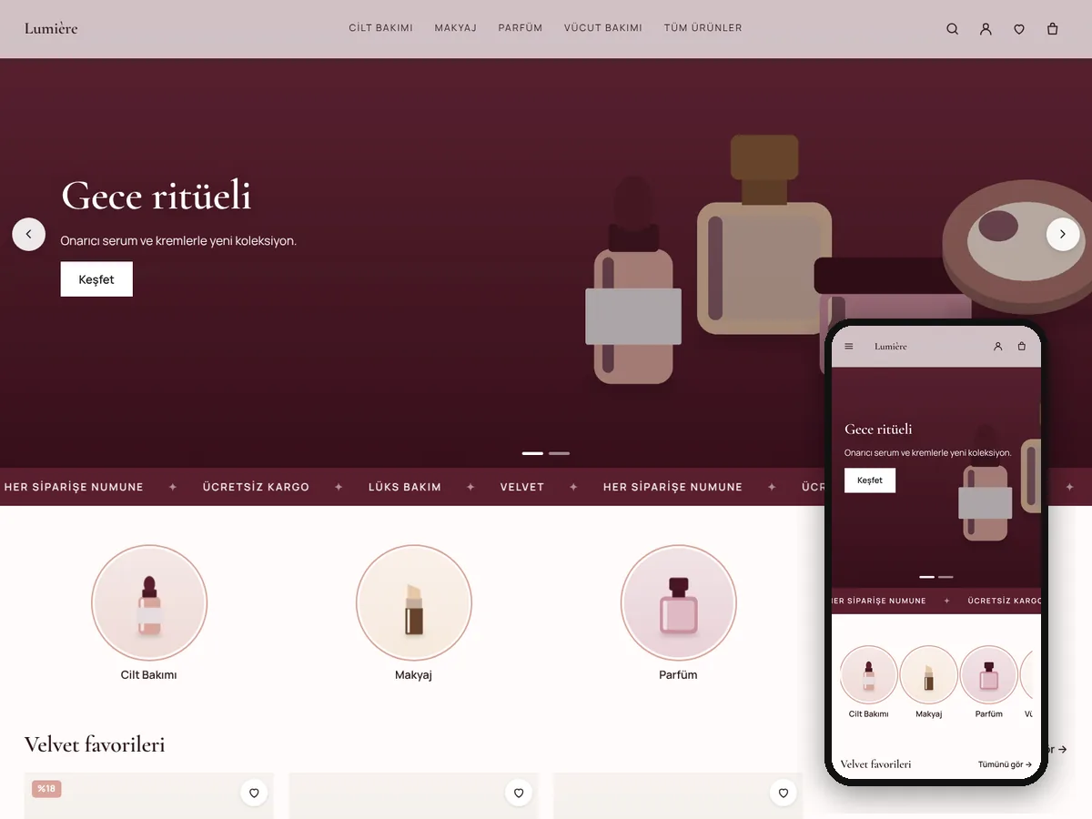 Velvet Beauty teması